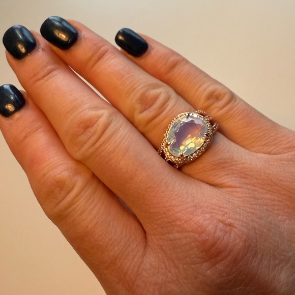 Bomb Party Moonstone ring size 6 - Picture 4 of 5